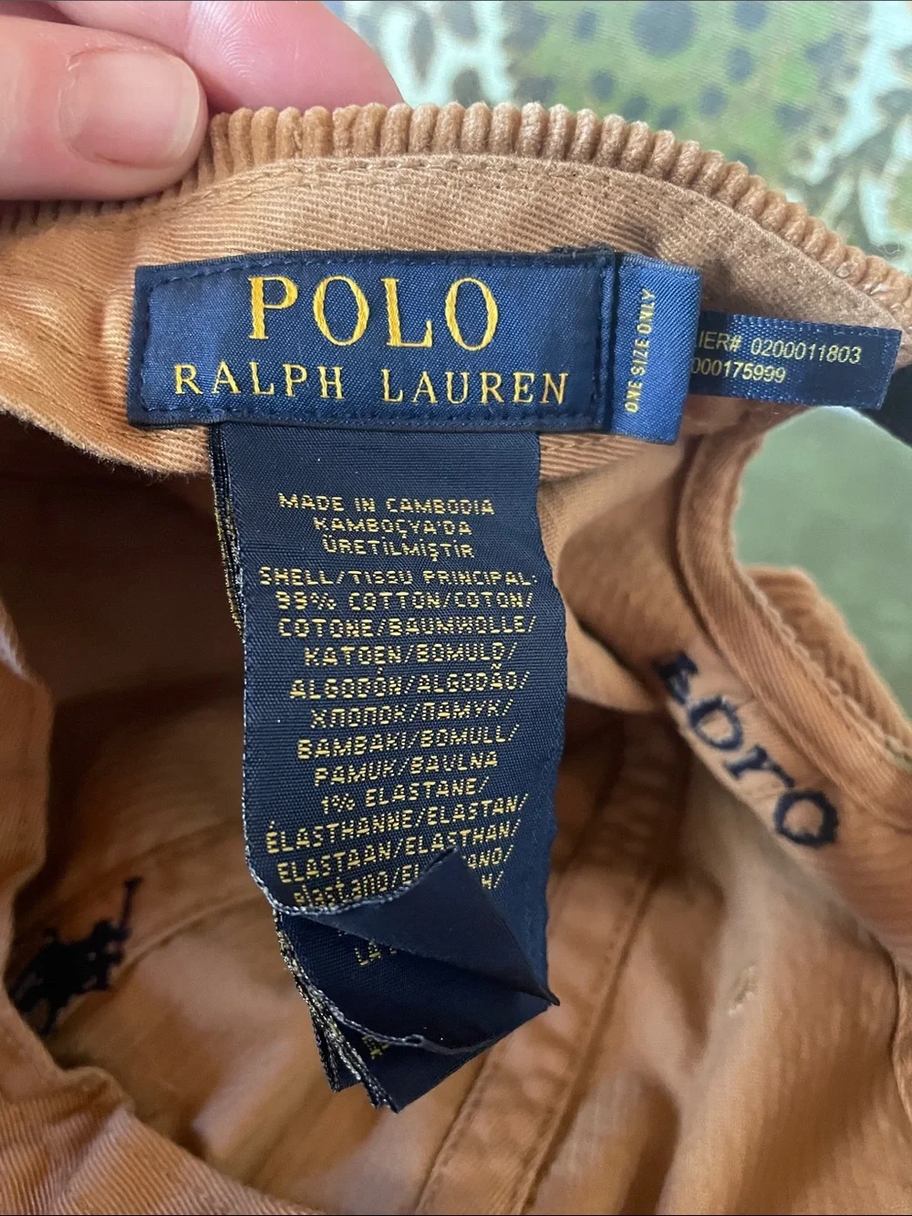 Polo Ralph Lauren vintage tan